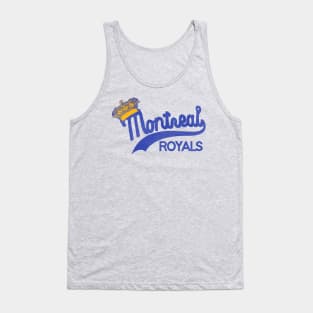 Defunct Montreal Royals Baseball Team Tank Top